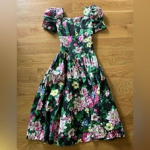 Gorgeous vintage structured princess dress